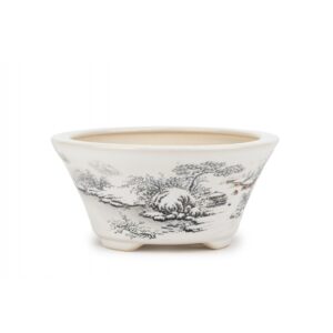 Yixing glaseret - 134 x 65 mm